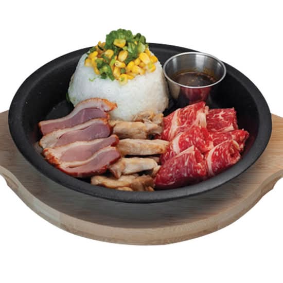 Meat Lover Teppanyaki Rice 豪華肉食鐵板飯
